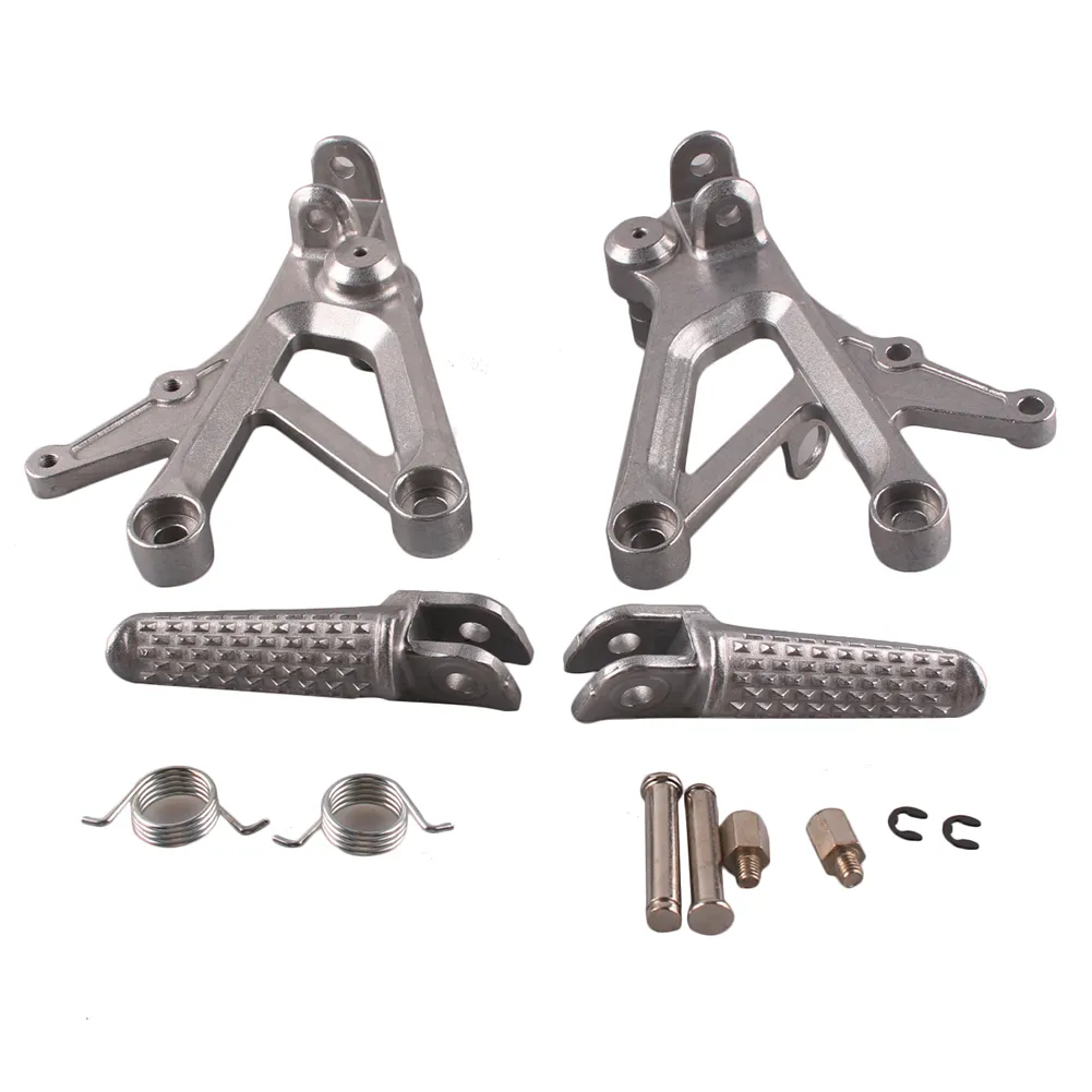 Motorcycle Front Footrest Foot Pegs ckets   CBR600 F4 1999 2000 &amp; CBR 600 F4i 20 - £199.26 GBP