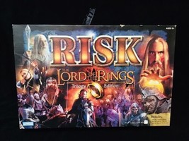 Vintage 2002 RISK Lord of the Rings Trilogy Edition Board Game w/ Ring!! - £67.26 GBP