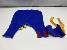 NWT Teca Tu Productions Doggie Options Vest Red Blue Size 12 KG Felt Win... - $11.88