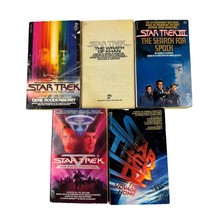 Star Trek Movie Novels Lot of 5 - £10.52 GBP