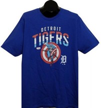 Fanatics MLB Detriot Tigers Marvel Captain America Men Graphic T-Shirt (... - £13.85 GBP