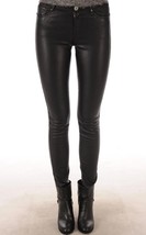 Women&#39;s Leather Pants Genuine Lambskin Leather Party Skinny Legging Trou... - €100,22 EUR