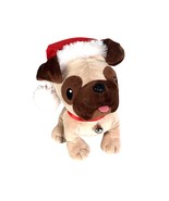 Hallmark Christmas Pug Dog Plush Stuffed Animal - £23.88 GBP