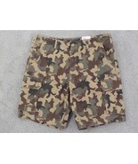 SONOMA CARGO SHORTS MENS SIZE 38 CAMOUFLAGE STRETCH 10&quot; INSEAM EVERYDAY NWT - $15.99