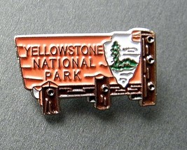Yellowstone Montana Wyoming Idaho National Park Lapel Hat Pin 7/8 Inch - £4.47 GBP