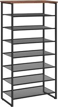 Hoobro 8 Tier Shoe Rack, Large Capacity Shoe Shelf For 21-28 Pairs Of Shoes, - £72.68 GBP