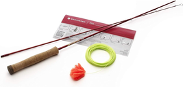 4'2" Practice Fly Casting Game Rod w/ Line – Lava Color | Beginner Train... - $67.69