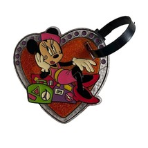 Vintage Minnie Mouse París Theme Luggage Tag NEW!! Hard Plastic - £11.59 GBP