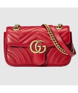 Gucci GG Marmont Red small Handbag - £1,343.42 GBP