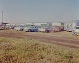 Classic Cares and Trailers in Park Vtg Anscochrome 35mm Slide Car22 - $8.86