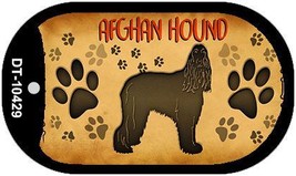 Afghan Hound Novelty Metal Dog Tag Necklace DT-10429 - £12.78 GBP