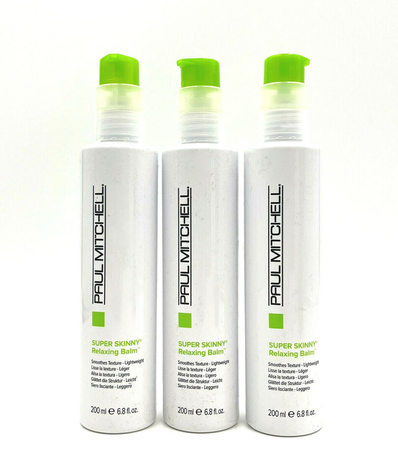 Paul Mitchell Super Skinny Relaxing Balm Smoothes Texture 6.8 oz-3 Pack - $58.36