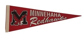 Minnehaha Redhawks Pennant Minnesota High School 24&quot;x9&quot; - £25.15 GBP