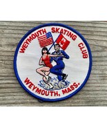 WEYMOUTH SKATING Club Vintage Patch Souvenir Connell Rink Mass MA Massac... - £19.66 GBP