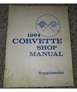 1964 Chevrolet Corvette Shop Service Manual Supplement OEM Original ST-34 - £18.66 GBP