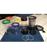 714A~ Magic Bullet Blender MB1001 Silver With Accessories-Tested and Works - $48.33