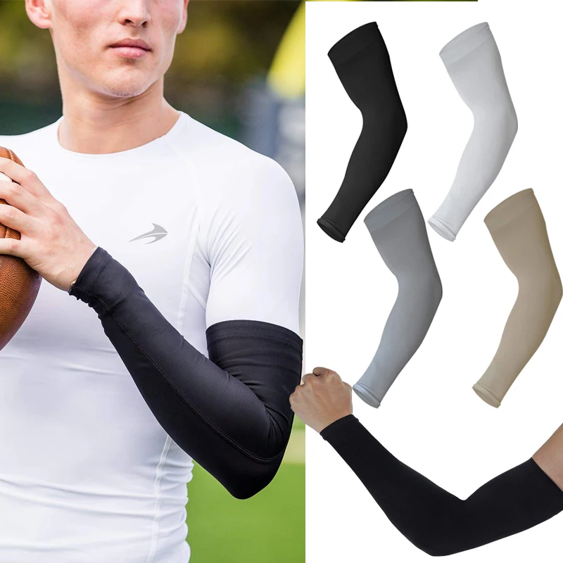 Sporting 1/2/4Pairs UniA Cooling Arm Sleeves Cover Cycling Running UV Sun Protec - £18.43 GBP