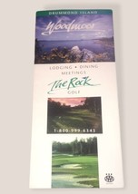 Drummond Island Woodmoor The Rock Golf Vintage Brochure - $83.63 MXN