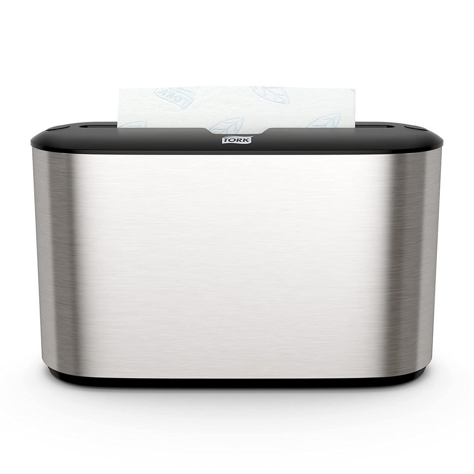 Sleek Compact Design Stainless Steel Towel Dispenser for Modern Washrooms Item image 3