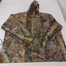 Stearns RN#98154 Men's Hooded Rain Jacket Camo Polyvinyl Vinyl Coat Size XL image 12