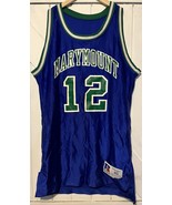 Vintage Marymount University Saints Basketball Jersey #12 Russell Athlet... - $35.59 CAD
