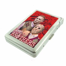 Horror Brothers Halloween Horror Cigarette Case w/Built in Lighter Metal... - £14.76 GBP