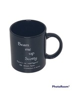 Star Trek Coffee Tea Mug Cup  Beam Me Up Scotty No Intelligent Life Down... - £11.73 GBP