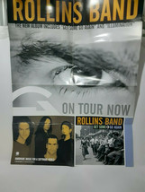 HENRY ROLLINS - GET SOME, GO AGAIN LARGE POSTER - FREE SHIPPING - $35.00