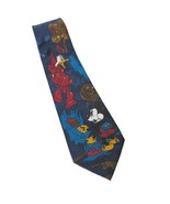 Mickey Unlimited Disney Mickey Mouse Painting Donald Duck Novelty Necktie - $22.37 CAD