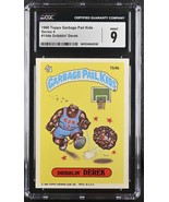 Dribblin DEREK #154b | 1986 Garbage Pail Kids CGC 9 - £9.71 GBP