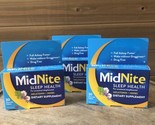 (3) MidNite Drug-Free SLEEP AID Melatonin 30 Tablets/box Exp 5/24 - £17.44 GBP