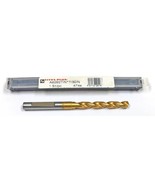 7/32&quot; (.2187&quot;) Cobalt Drill Parabolic Flute 130 Degree Titex A6292TiN-7/... - $82.59