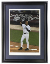Derek Jeter New York Yankees Enmarcado Archive Foto &quot;Ruptura Lous Registro&quot; - £201.58 GBP