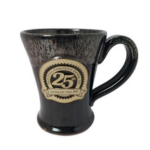 Sunset Hill Stoneware Drip Glazed 25th Gold Cross Ambulance 10 oz. Coffee Mug - £16.80 GBP