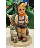 M. I. Hummel Goebel Vintage Figurine Little Goat Herder Hum 200/I Vintag... - $551.19 MXN