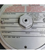UE H121-358 Pressure Switch 0-200 PSI 15A 480VAC Stainless Steel Wetted ... - $271.64 CAD