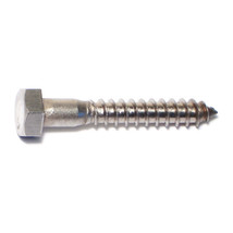 5/16&quot; x 2&quot; 18-8 Stainless Steel Hex Head Lag Screws - $20.10+