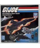 G.I. Joe Skystriker &amp; Night Raven Construction Set 150 Pc New in Box - $9.99