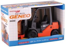 Toyco Friction Toyota Forklift GENEO Mini Japan hobby - £21.20 GBP