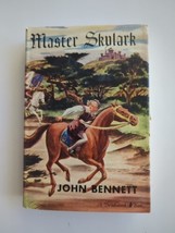 Master Skylark by John Bennett HC DJ Vtg 1924 Thrushwood Book Grosset Dunlap - £20.44 GBP