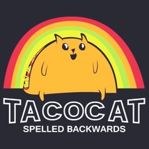 MEN’S TACOCAT SPELLED BACKWARDS IS TACOCAT SHIRT MENS SIZE XL GREY THE O... - £15.72 GBP