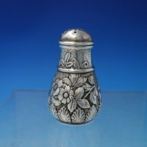 Repousse by Whiting Sterling Silver Pepper Shaker #14 2 1/4&quot; x 1 1/4&quot; (#... - $107.91