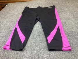 Fila Sport Black Yoga Jogging Activewear Pants Size Medium M Polyester Spandex - £7.90 GBP