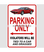 Magnum PI Ferrari Famous Car Metal Parking Sign - $22.54