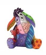 Disney Britto Eeyore Figurine Winnie the Pooh Hand Painted Stone Resin 6... - €83,28 EUR