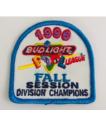 1996 Bud Light Pool League Fall Session Division Champion Patch 2.5&quot; - $5.81