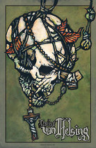 Chronicles Of Van Helsing Vampire Skull Poster By Tony Morgan Darkslinge... - $9.89