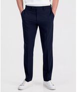 DKNY Duran Men's Dress Pants Modern Fit Blue Navy 33Wx32L - $29.99