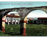 Arches of Mission San Juan Capistrano California CA  DB Postcard H25 - $2.92