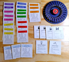 Monopoly Deluxe Edition 1998 Title Deed Cards &amp; Carosel Replacement Pieces ONLY! - £12.50 GBP